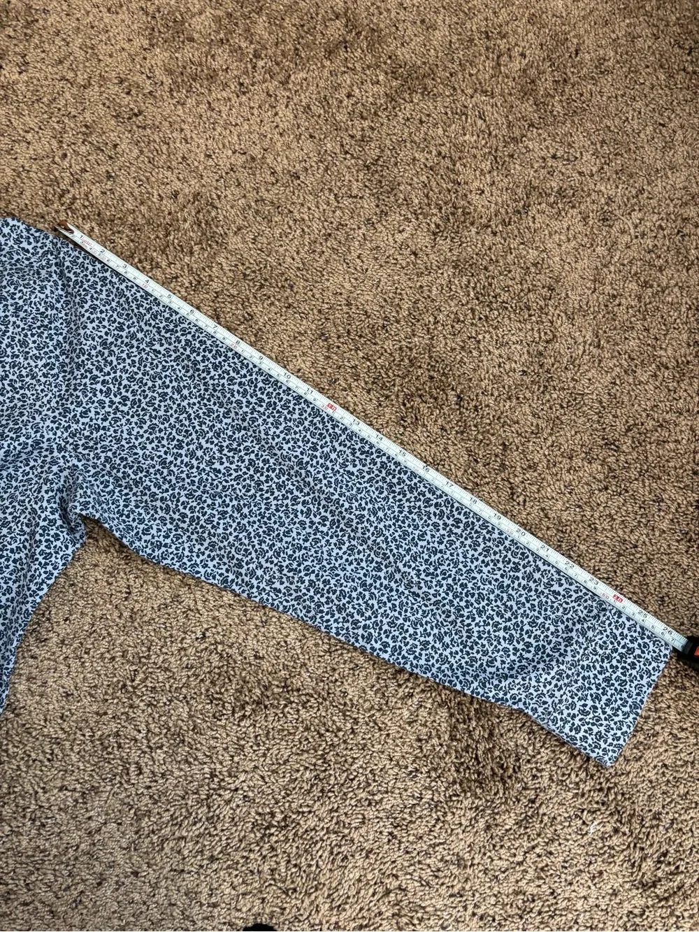 Banana Republic Blue Floral Button-Down Shirt